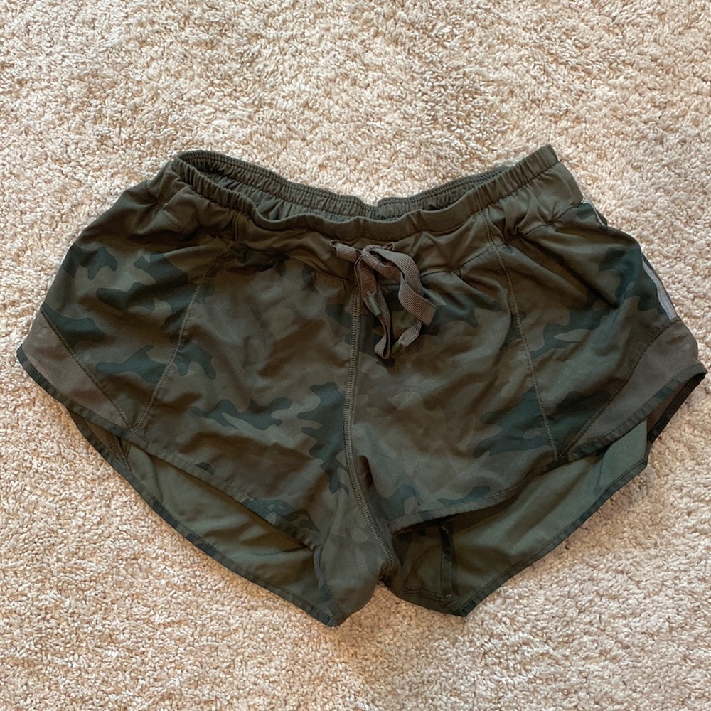 Lululemon Camouflage shorts